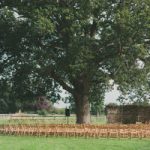 folk festival wedding setting