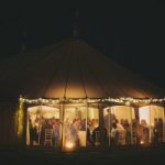 folk festival wedding reception