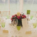 folk festival wedding table setting