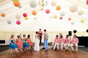 rustic wedding dance floor