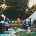 folk festival wedding children