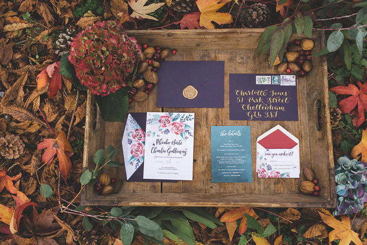 Autumn Wedding Stationery Ideas