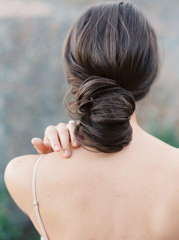 bridal hairstyles loose bun