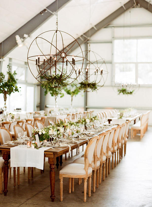 Edgy Lighting Ideas for Your Wedding Metalwork