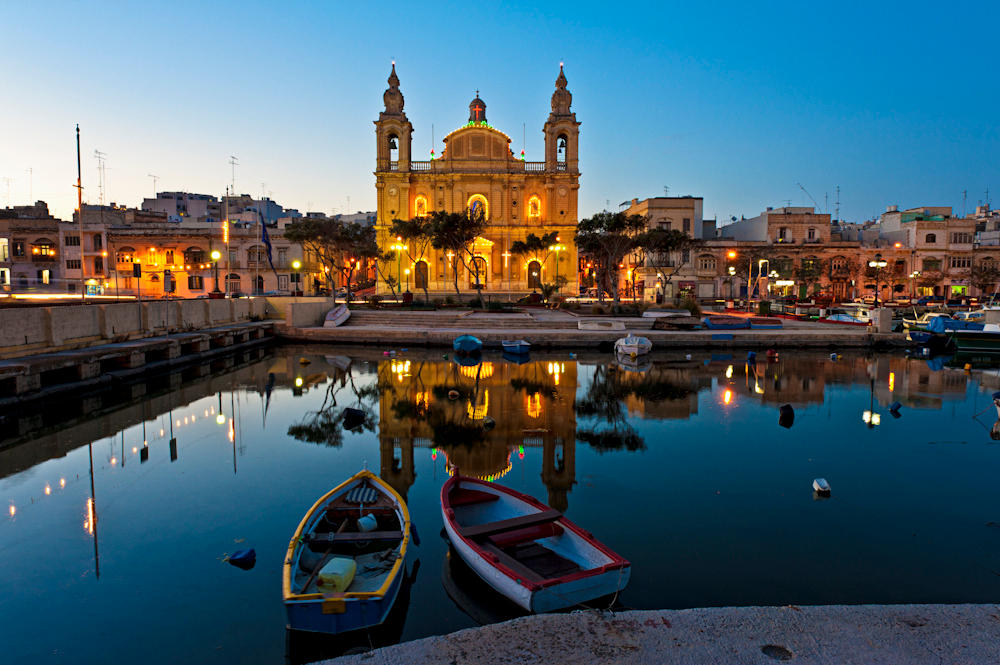 Malta weddings waterfront setting