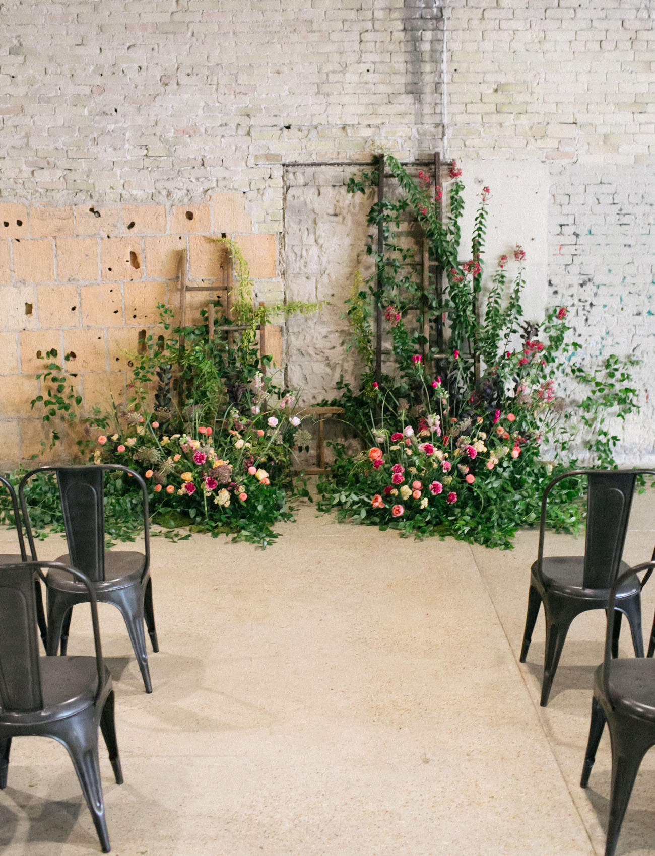 romantic industrial ceremony