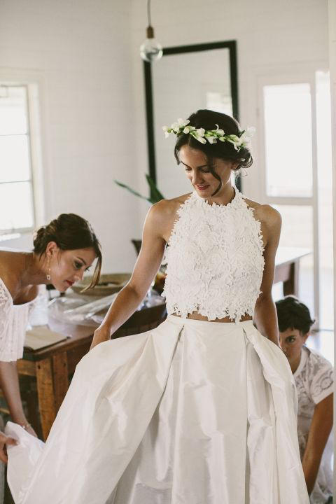 How to Rock the Bridal Separates Trends ⋆ Carmela Weddings and Events