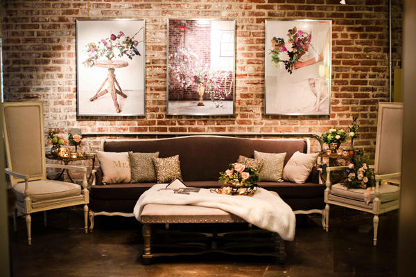 Classic Wedding Lounge Area Styling