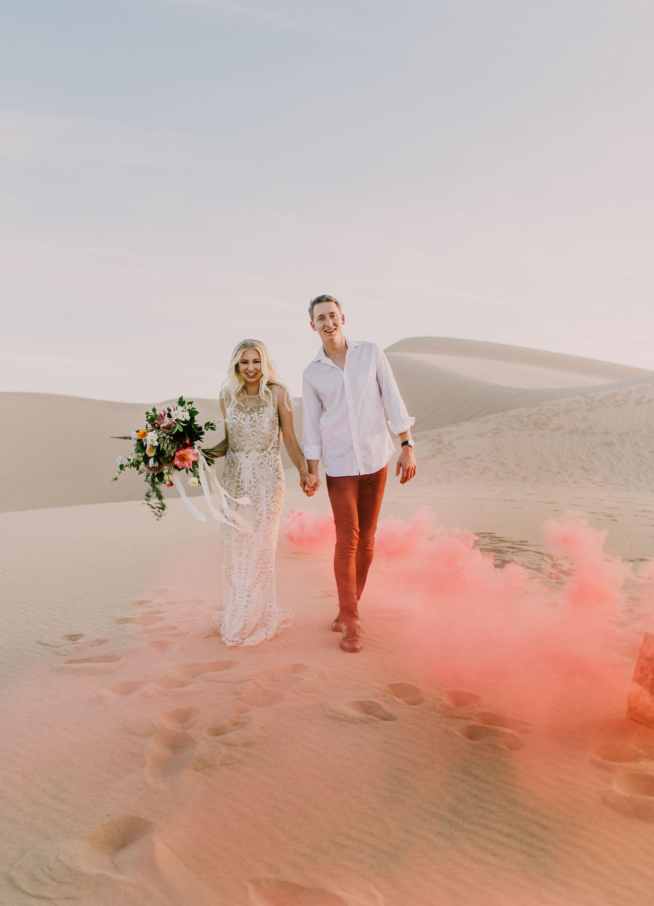 Coachella Festival Wedding in the desert