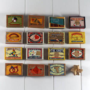 Favour - Wooden Matchbox Puzzles by Nest