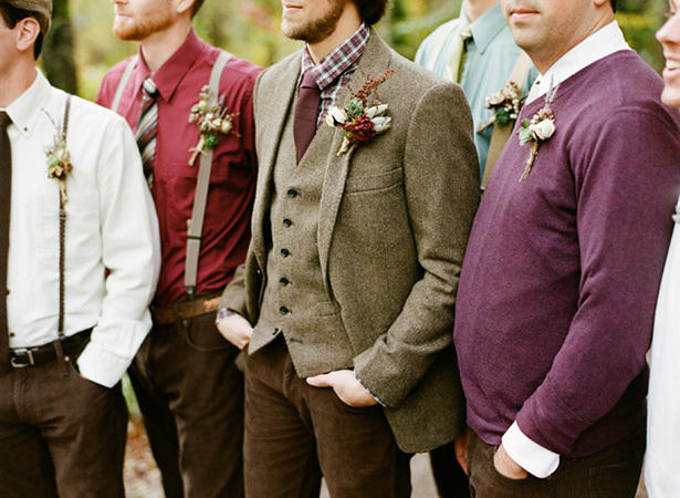 Groomswear Trends Rich Colours