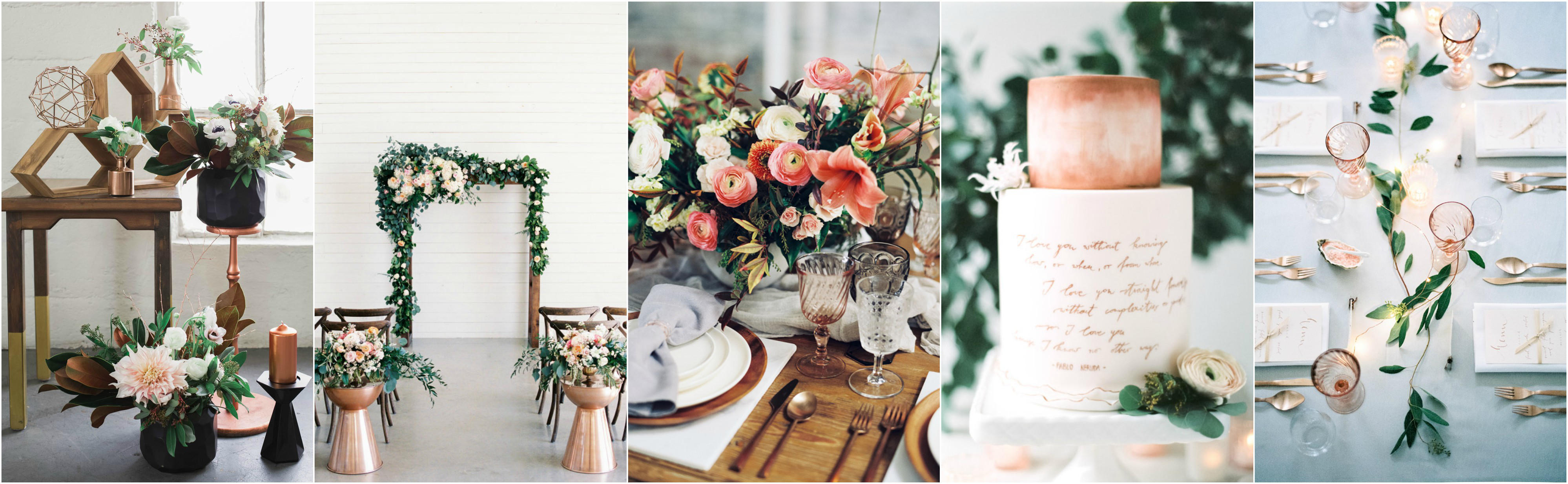 3 Spring Wedding Colour Schemes