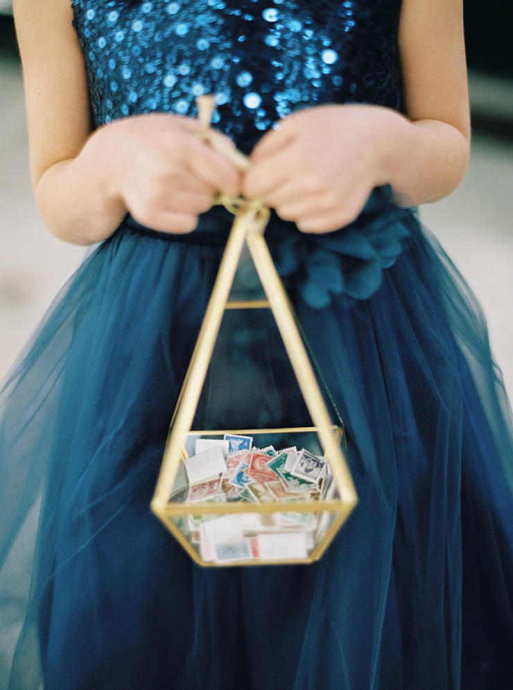 Bridesmaid dark blue