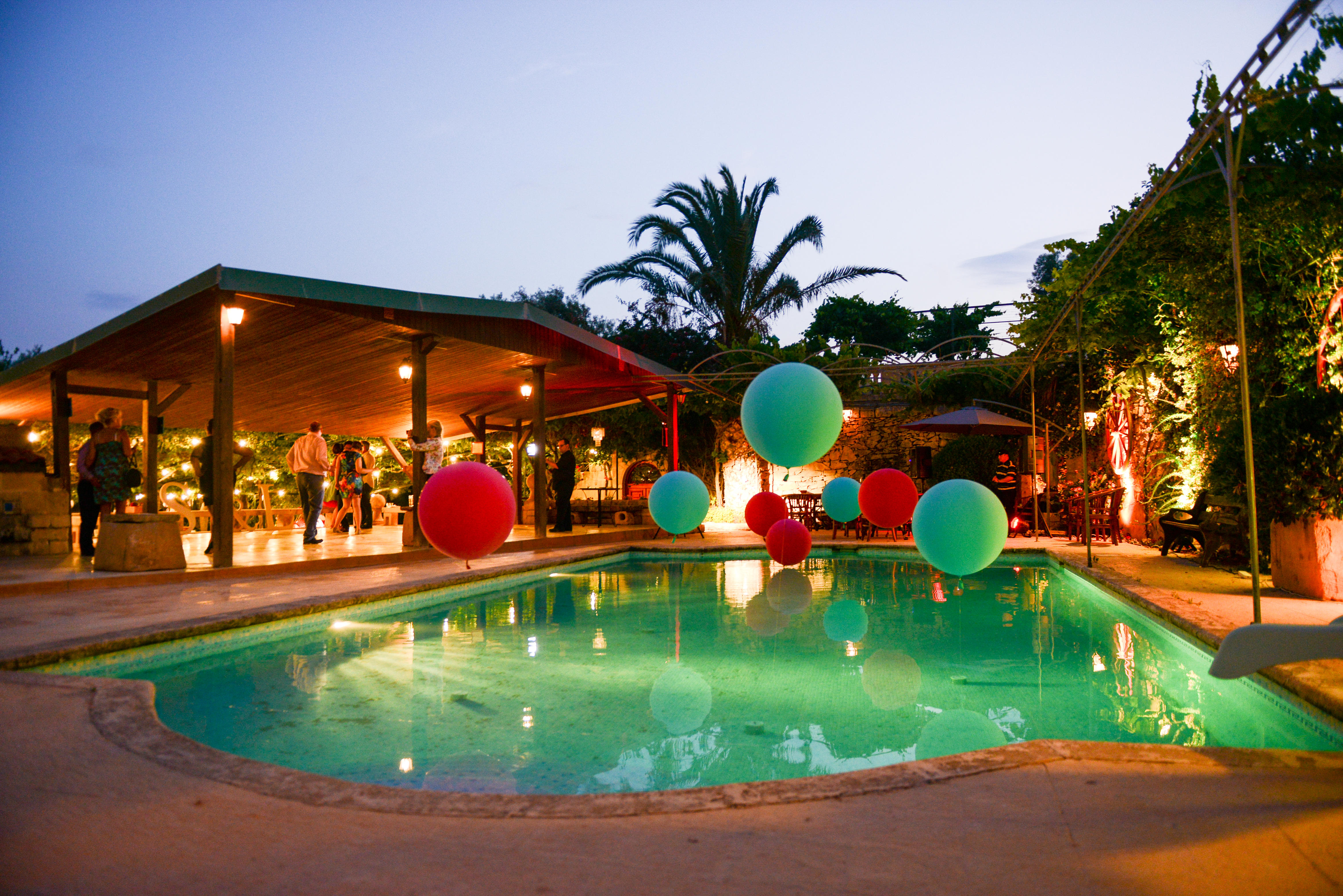 Get married in Malta pool party scene