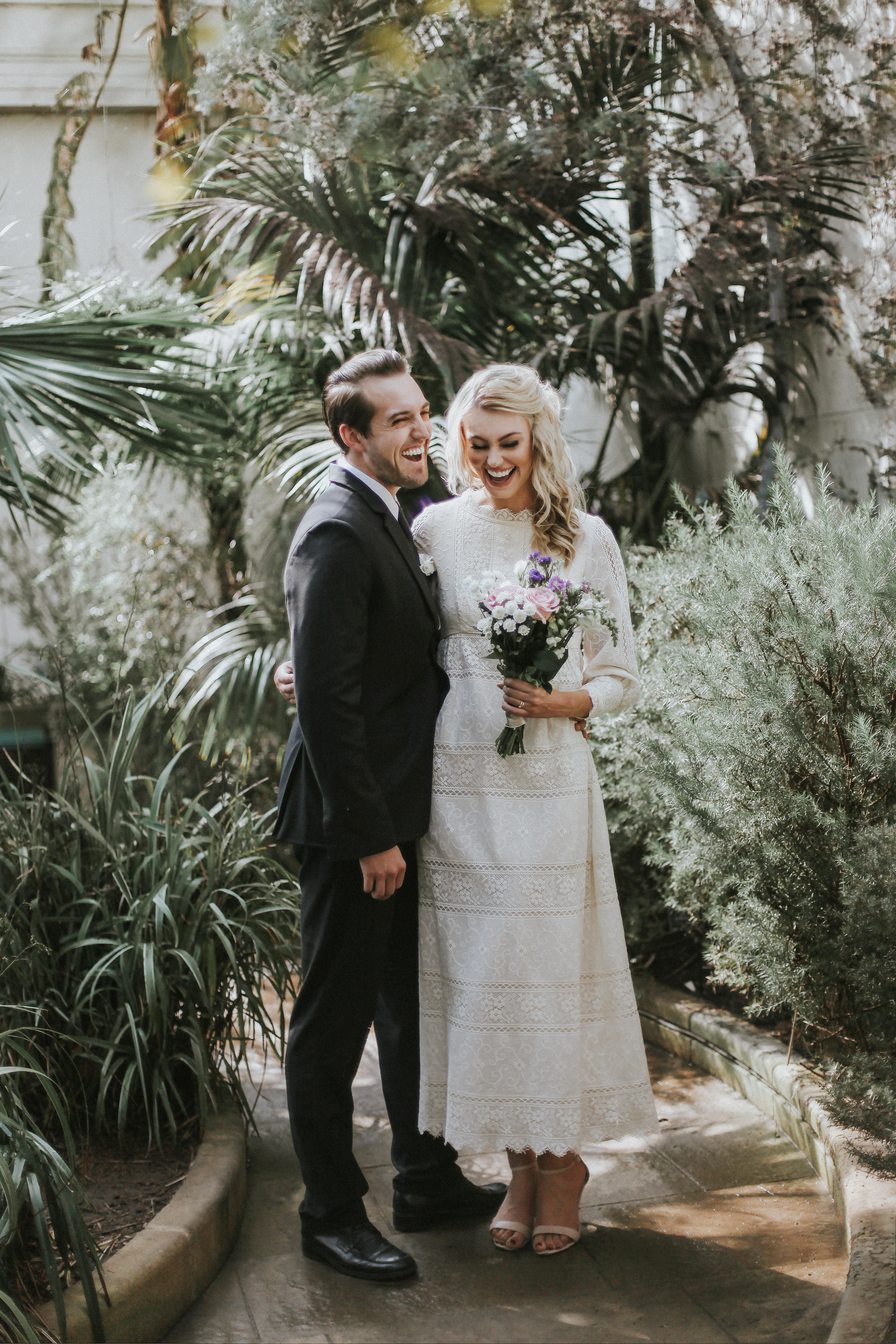 Fox and Owl wedding photography bride and groom