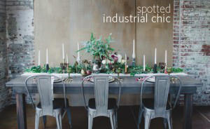 world of weddings industrial chic