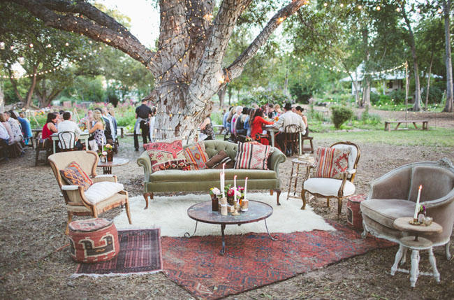 Wedding dance-floor chill-out idea