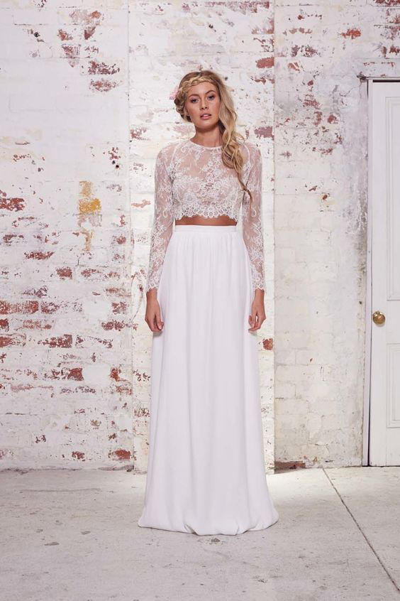 Bridal Separates understated style