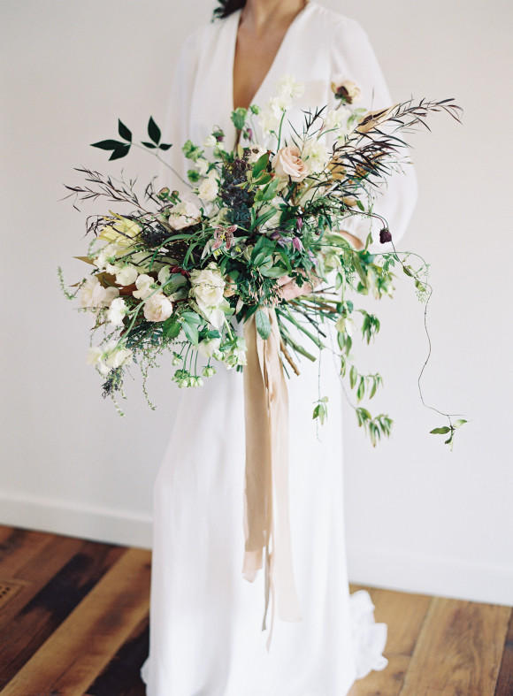 colour schemes emerald gold bridal bouquet