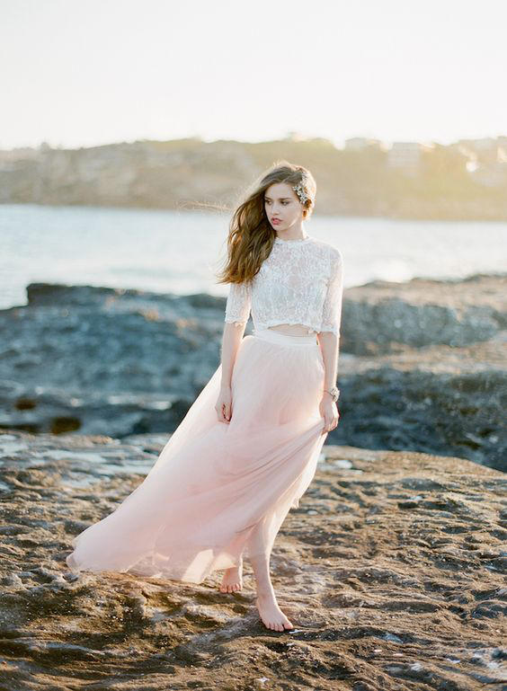 How to Rock the Bridal Separates Trends ⋆ Carmela Weddings and Events